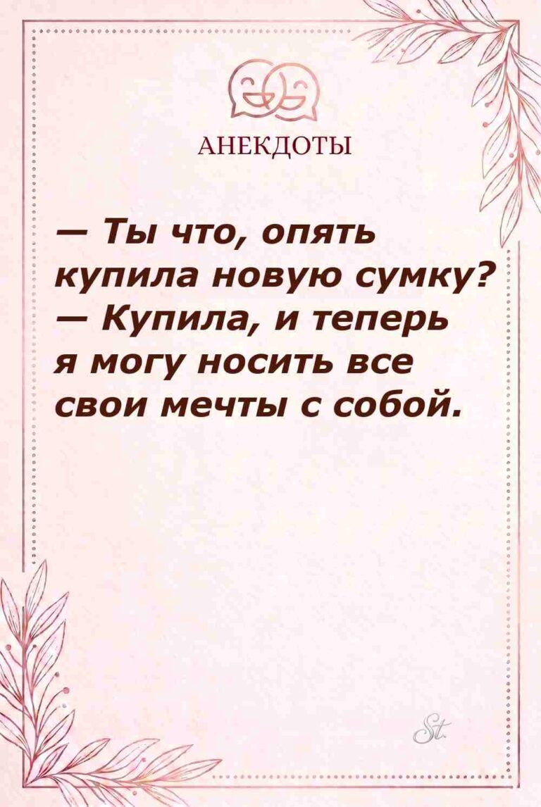 Смешные цитаты для женщин о сумках